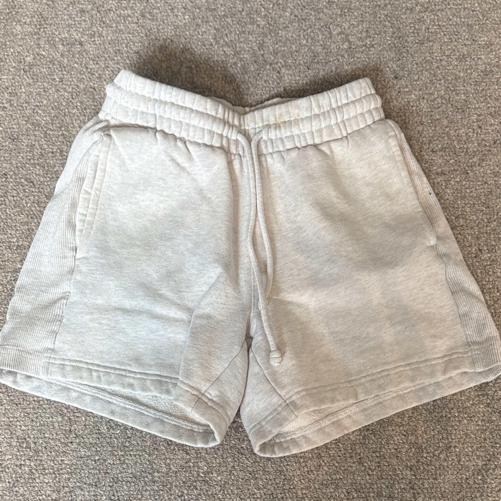 TNA Heather grey sweat shorts